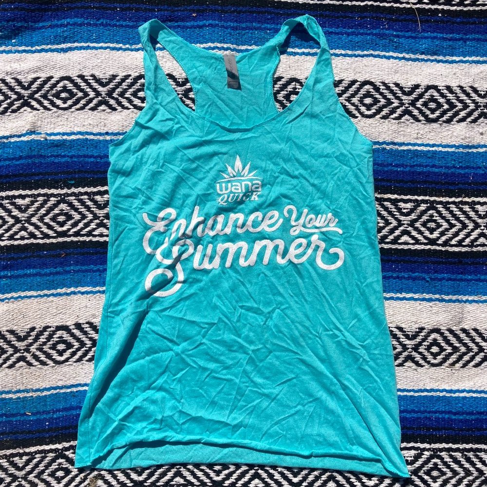 Wana Quick Acting Edible Summer Swag Racerback Tank Top Women's S